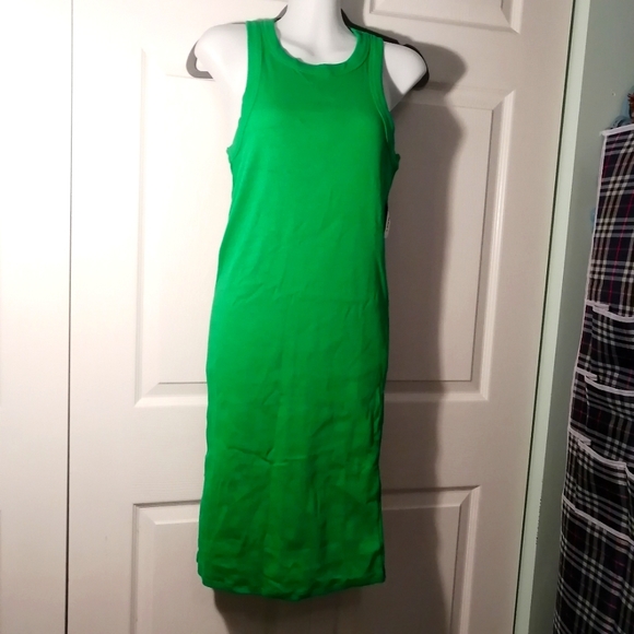 🍏Apple-Green Knit Bodycon Dress from Old Navy - Picture 2 of 7